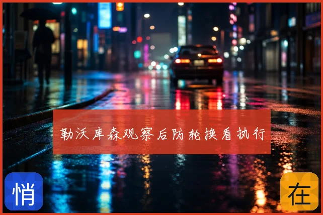 勒沃库森观察后防轮换看执行